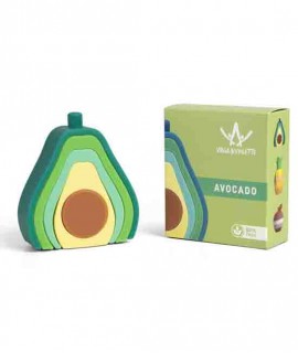 Juguete apliable, aguacate