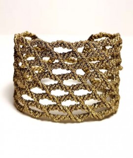 Pulsera Circe XL, Dorado