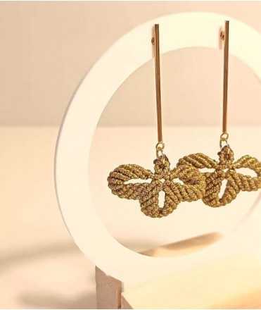 Pendientes Diana, Dorado