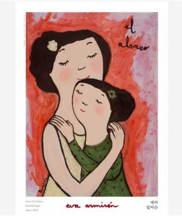 Eva Armisén. Póster "El Abrazo"