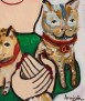 Eva Armisén. Póster "Retrato con Gatos"