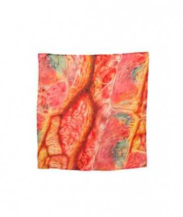 Foulard estampado, carne