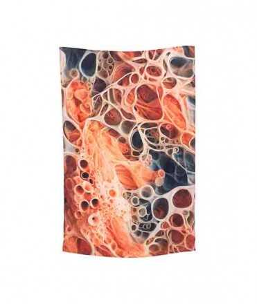 Pareo estampado, plasma