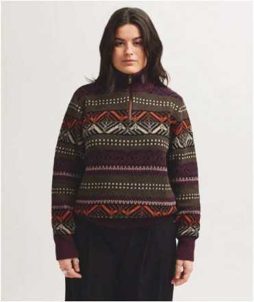 Jersey de cuello con cremallera - Nati M