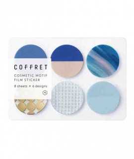 Set d'adhesius Circle, Horizon Blue