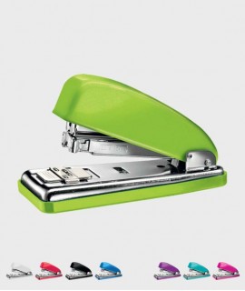 Grapadora Petrus 226 verde metalizado