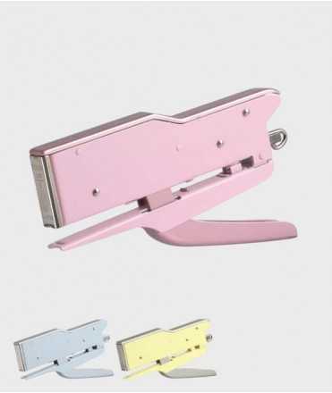 Grapadora Zenith 548 rosa pastel