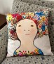 Eva Armisén. Cojín "Flores Dentro"