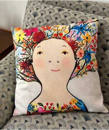 Eva Armisén. Coixií "Flores Dentro"