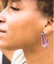 Pendientes Scatenati, lila
