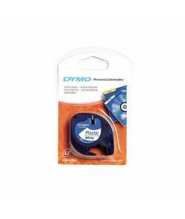 Adhesive tape Dymo Letratag. Size: 12mm x 4m.