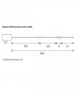 Tria Equip alimentació-Extensió cable-Interruptor.