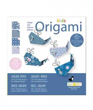Origami Ballenas