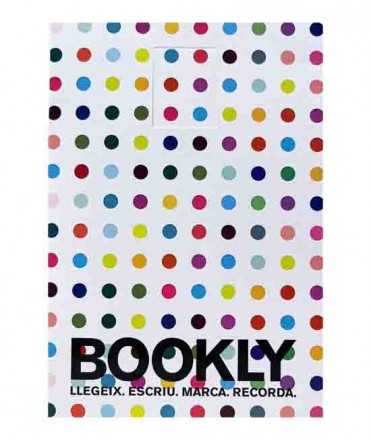 Punt de llibre Dots, Català