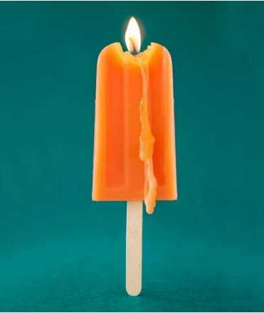 Vela Zeroº, naranja