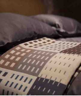 Plaid Blok Ebon,140x175 cm.