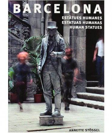 Barcelona. Estàtues humanes