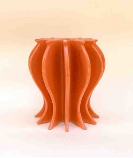 Jarrón Vassel M01, naranja