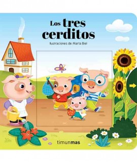 Los tres cerditos. Cuento con mecanismos