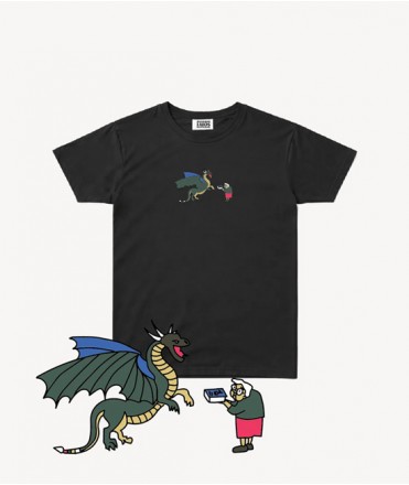 Camiseta IAIOS La abuela y el dragón
