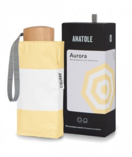 Paraguas Aurora Strip Amarillo