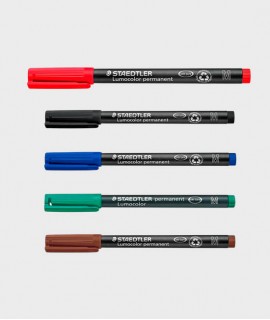 Retolador Staedtler Lumocolor permanent de punta fina, M