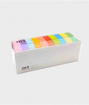 Cinta adhesiva de colores, 10 unidades