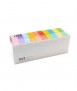 Cinta adhesiva colors, 10 unitats