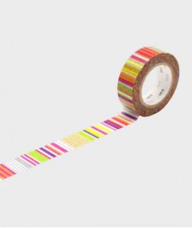 Cinta adhesiva estampada, rayas
