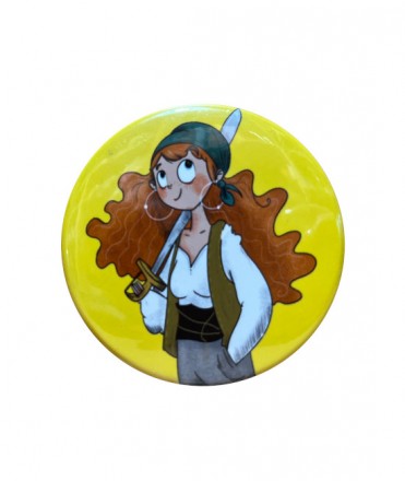 Chapa Pirata Amarillo Pañuelo Patapum