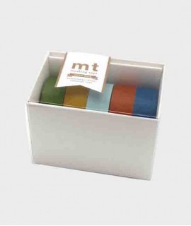 Set de cinta adhesiva de colores, 5 unidades