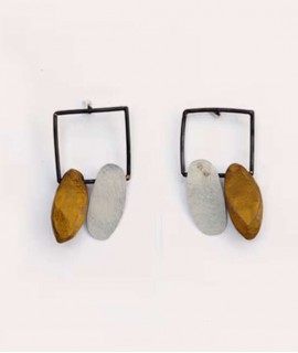 Pendientes mr_p_06 ocre
