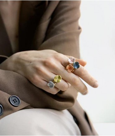 Anillo flor mini