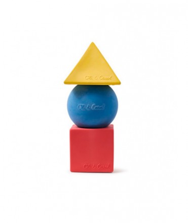 Bloques para apilar Geometric Figures