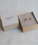 Anillo dorado Eclat