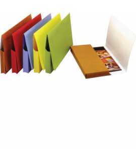 Subcarpeta Pocket. Tamaño: 34,5x25 cm. Color kraft