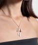 Collar Silvela Plateado