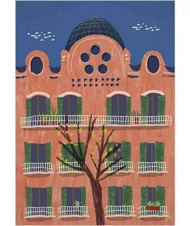 Làmina façana Eixample, terra 