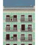 Lámina fachada Eixample, verde 30x40 cm.