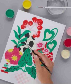Kit pintura Las Plantas