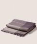 Plaid Sempre, gris/gris marengo 