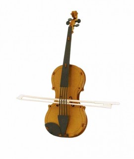 Mini puzle 3D Violín