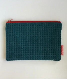 Estoig Waffle Blau Petit
