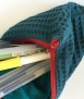 Estuche Waffle Azul Pequeño