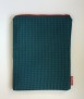 Estuche Waffle Azul Grande