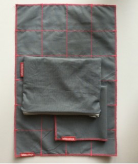 Kit de Táper. Gris Claro - Rosa