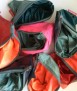 Estuche de Agua. Naranja - Gris Verde