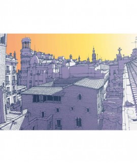 Postal: Plaça del Rei