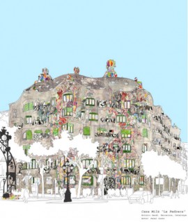 Lámina A5 Pedrera