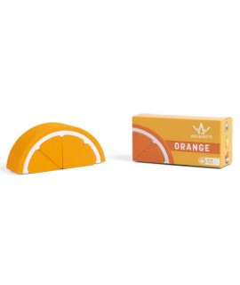 Juguete apilable naranja